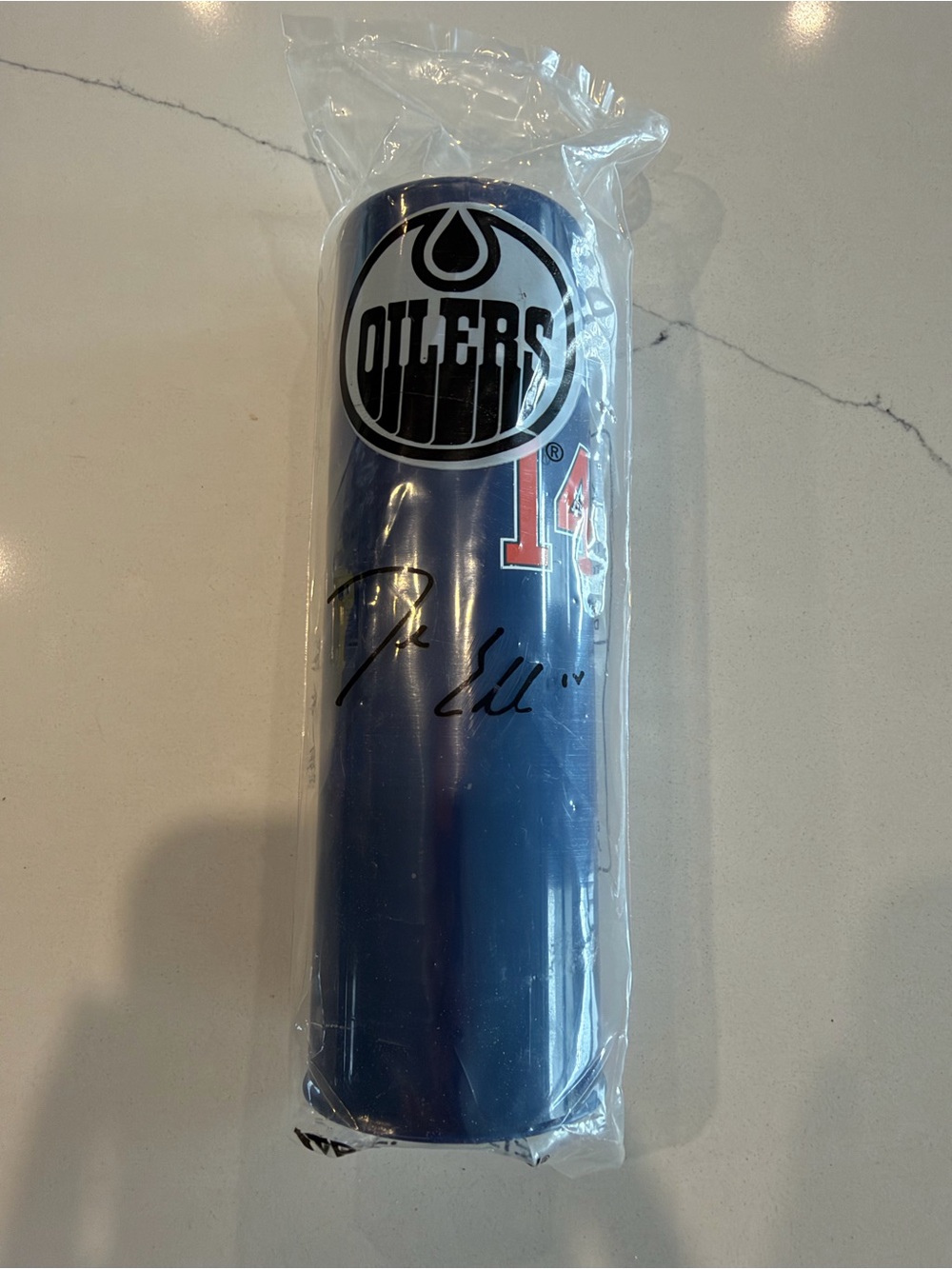 Jordan Eberle Signed Mini Hockey Stick